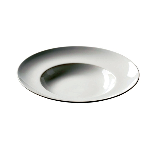 Pastateller Volos, Ø 30,5 cm, Steinzeug, weiß, 4 Stück