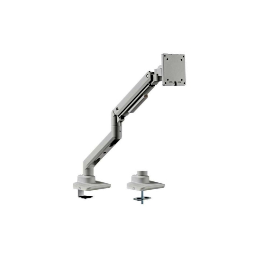 Schwerlast-Monitor-Tischhalterung, 17"-49", neigbar, weiß