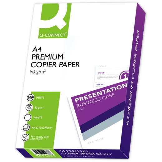 Kopierpapier Premium, A4, 80g/m², 500 Blatt, weiß