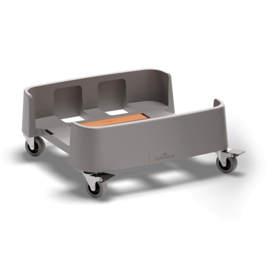 Fahrwagen DURABIN® 90L, Kunststoff, grau