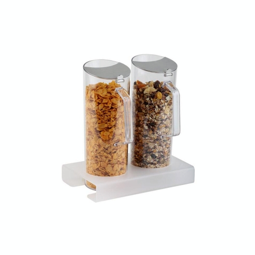 Cerialien-Bar - 5-teiliges Set, 3L, weiß/transparent