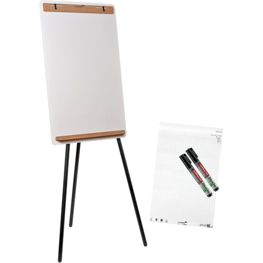 Flipchart Sketch Infinite, 110 x 69 cm, höhenverstellbar, Stahl, weiß