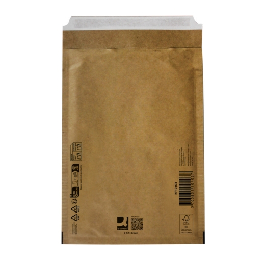 Luftpolstertasche D 4/14 A5 braun