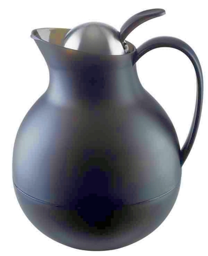 Isolierkanne Economy, 1L, schwarz
