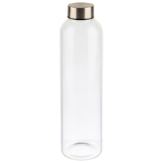 Trinkflasche Glas, 0,75L, transparent