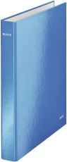 4241 Ringbuch WOW, A4 maxi, PP, 2 Ringe Ø25 mm, blau metallic