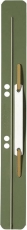3711 Einhängeheftstreifen - lang, PP, grün, 25 Stück