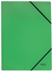 3908 Eckspanner Recycle - A4, 250 Blatt, Gummizug, Karton (RC), klimaneutral, grün