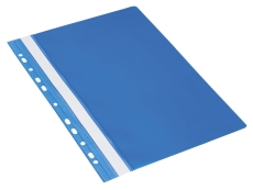 Schnellhefter - A4, Multilochung, PVC, blau