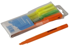 Textmarker - Etui 4 Stifte, sortiert