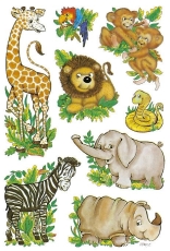 3793 Sticker DECOR Dschungeltiere