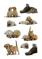 5606 Sticker DECOR Hundewelpen