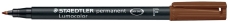 Feinschreiber Universalstift Lumocolor® - permanent, F, braun