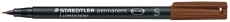 Feinschreiber Universalstift Lumocolor® - permanent, S, braun