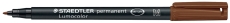 Feinschreiber Universalstift Lumocolor® - permanent, M, braun