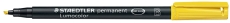 Feinschreiber Universalstift Lumocolor® - permanent, B, gelb