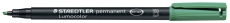 Feinschreiber Universalstift Lumocolor® - permanent, B, grün