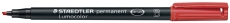 Feinschreiber Universalstift Lumocolor® - permanent, B, rot