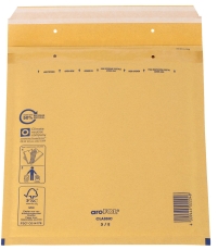 Luftpolstertaschen Nr. 5 - 220 x 265 mm, braun, 100 Stück