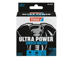 Gewebeband Reparaturband Ultra Power - 1,5 m x 50 mm, schwarz