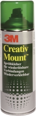 Sprühkleber Creativ Mount™ - wieder ablösbar, transparenter, 400 ml