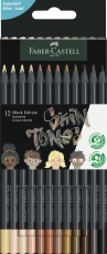 Buntstift Black Edition Skin Tones - 12er Etui, sortiert