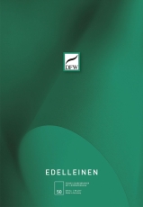 Briefblock Edelleinen - A4, unliniert, 80 g/qm, 50 Blatt