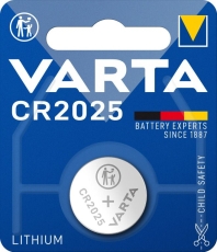 Batterien Electronics Lithium - CR 2025, 3 V