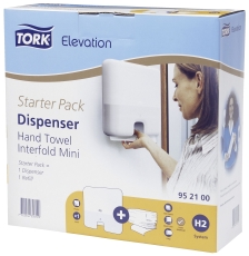 Elevation Starter Pack Handtuchspender Interfold Mini - weiß