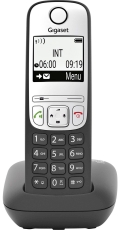Schnurlostelefon A690 mit Rufnummernanzeige, schwarz