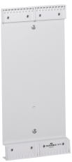 Sichttafelsystem FUNCTION WALL Module - grau, für 20 Tafeln A5, 148 x 322 mm