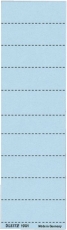 1901 Blanko-Schildchen - Karton, 100 Stück, blau
