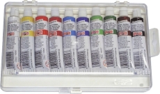 Malfarbe Tempera - 10 x 16ml Tuben, sortiert