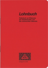 Taschenlohnbuch für mehrere Arbeiter (Polierbuch) - 170 x 120 mm, 48 Blatt