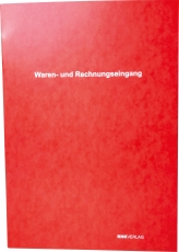 Waren- und Rechnungseingang Buch, Einteilung nach Gruppen, 60 Seiten, DIN A4