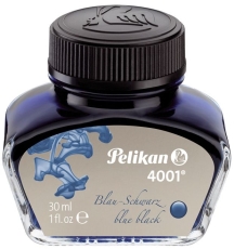 Tinte 4001® - 30 ml Glasflacon, blau-schwarz