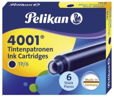 Tintenpatrone 4001® TP/6 - blauschwarz, 6 Patronen