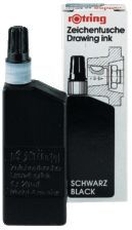 Kalligrafie- und Zeichentusche - schwarz, 23 ml Flasche