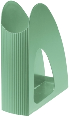 Stehsammler TWIN - DIN A4/C4, standfest, modern, jade grün