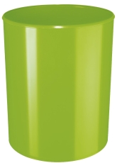 Papierkorb i-Line - 13 Liter, hochglänzend, rund, New Colours grün