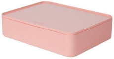 SMART-ORGANIZER ALLISON Utensilienbox mit Innenschale und Deckel - snow white/flamingo rose