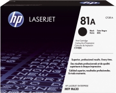 HP Lasertoner Nr. 81A schwarz
