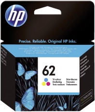 HP Inkjetpatrone Nr. 62 3.-fbg.