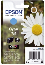 EPSON Inkjetpatrone Nr. 18 cyan
