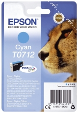 EPSON Inkjetpatrone T0712 cyan