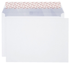 Briefumschläge - C4, ohne Fenster, haftklebend, 100 g/qm, weiß