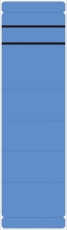 Ordnerrückenschilder - breit/lang, sk, 10 Stück, blau