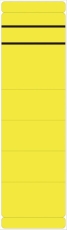 Ordnerrückenschilder - breit/lang, sk, 10 Stück, gelb