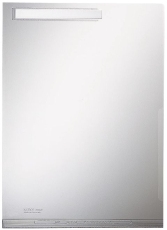 4054 Maxi Sichthülle A4 mit Beschriftungsfenster, genarbt, 0,20 mm, Fenster oben