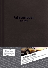 223D Fahrtenbuch - A5, steuerlicher km-Nachweis, 48 Blatt, weiß